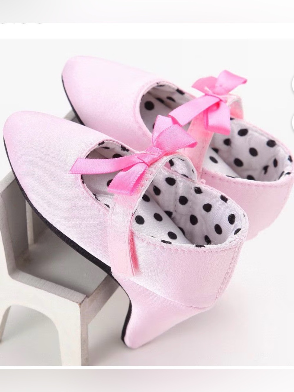 Pink Baby Bow Ballet Flats